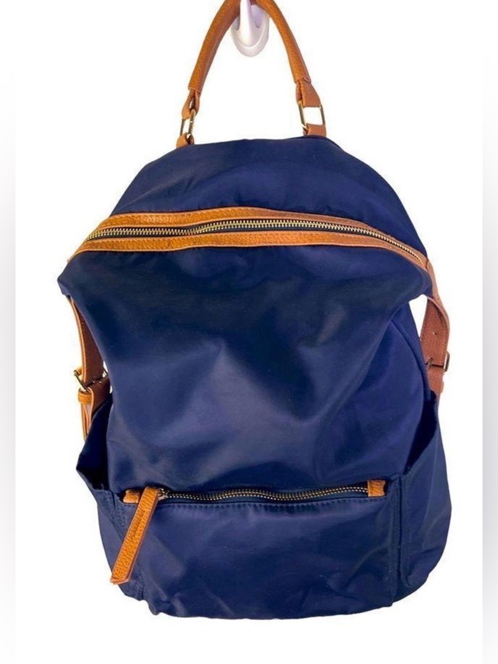 LIKE NEW Tommy Bahama Navy Nylon Campus Backpack